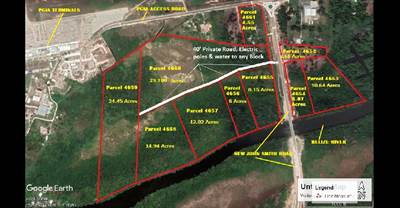 (#2065) - RIVERSIDE LAND WITH GOOD ACCESS CLOSE TO BELIZE INTERNATIONAL AIRPORT.