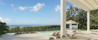 Enchanting Hilltop 4BR Villa in Las Terrenas with Stunning Ocean Views