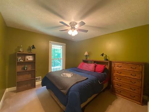 Carpeted Bedroom 