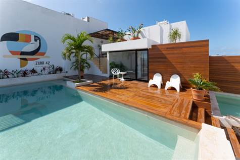 High-End Furnished 2BR Penthouse for Sale in Playa del Carmen