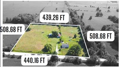 Over 5 Acres land with an Existing House in West Lincoln