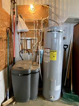 Plumbing upgrades, water heater 40 G