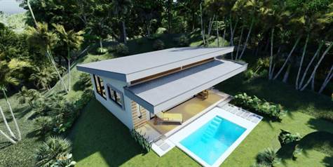 Modern style, Terraza & Pool