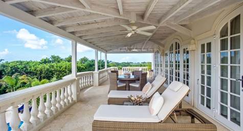Barbados Luxury Elegant Properties Realty - Lounge Terrace with Panoramic View