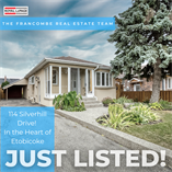 Homes Sold in Dundas/Islington, Toronto, Ontario $1,200,000