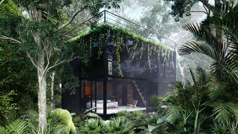 Impressive Jungle Loft Villas for Sale in Chemuyil