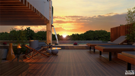 APARTMENTS WITH 2 BEDROOMS FOR SALE IN TULUM