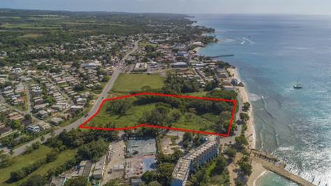 Barbados Luxury,  Side-view Birds eye view of Land Space