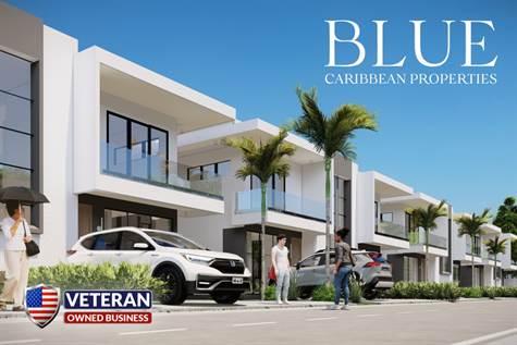 PUNTA CANA REAL ESTATE TOWNHOUSES FOR SALE EXTERIOR