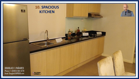 18. Spacious Kitchen