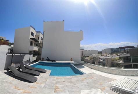 CONDO for sale in PLAYA DEL CARMEN - Rooftop with pool POOL