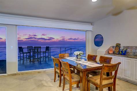 Ocean view from dining area