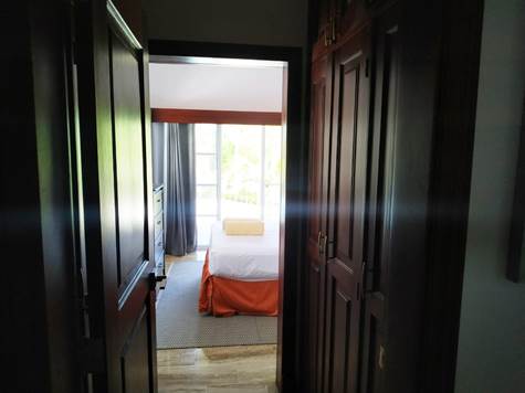 Entrance to the bedroom
