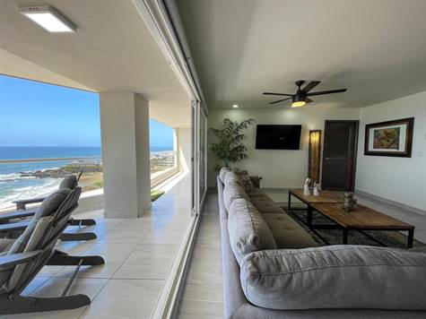 Amazing Oceanfront Living Room Views
