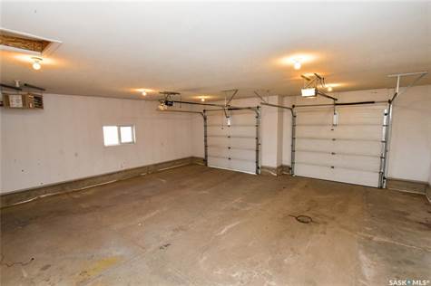 Double Attached Heated Garage