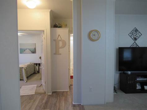 Entrance to home / Guest bedrooms in front