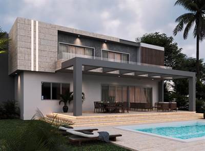 4BD + Studio New Construction Villa in Cap Cana