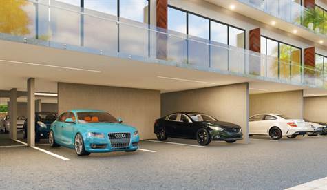 Covered Parking - rendering