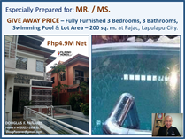 Homes for Sale in Pajac, Mactan Island, Cebu ₱4,900,000