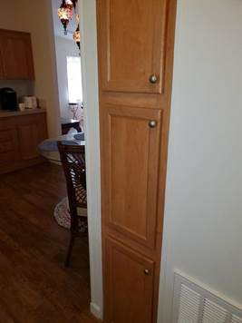 3 PANTRY CABINETS