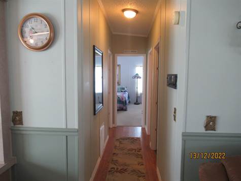 Hallway back to bedrooms