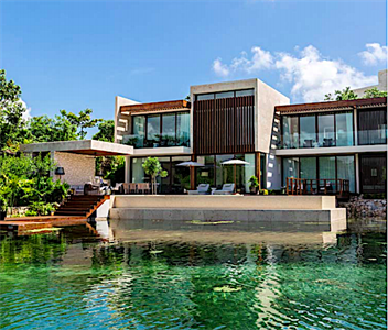3 bedroom waterfront residence, Golf course gated community , Suite MLS-DPC246, Playa del Carmen, Quintana Roo