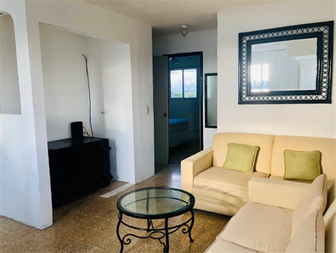 Apartment in Sale Cancun Living Room