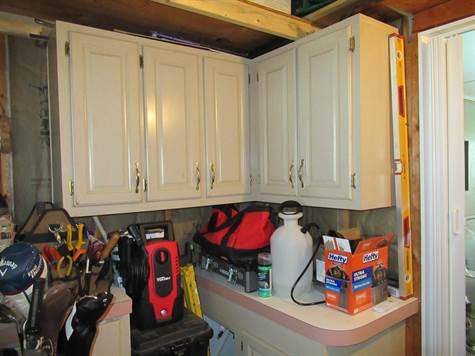 Extra cabinet space