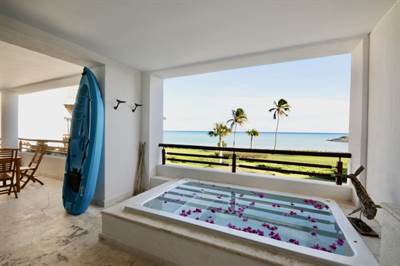Gorgeous Beachfront Two-Bedroom Condo in Cap Cana