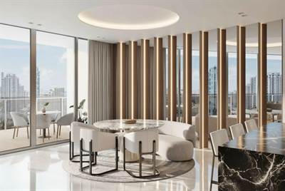 Aston Martin Residences #2503, 3 bed Condo with Water & City Views