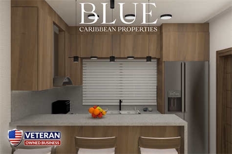 * REAL STATE PUNTA CANA - STRATEGIC LOCATION - KITCHEN VIEW 