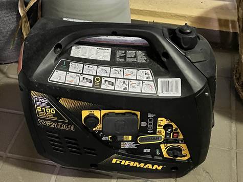 PORTABLE GENERATOR  INCLUDED