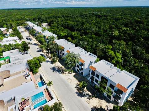 APPARTMENTS WITH 2 BEDROOMS/BATHROOMS FOR SALE IN TULUM
