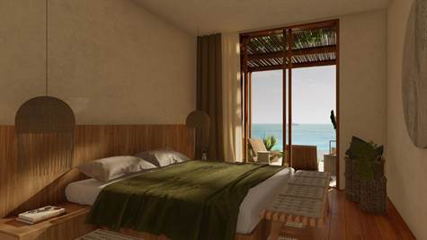 Beachfront apartment for Sale in Bahia Tulum