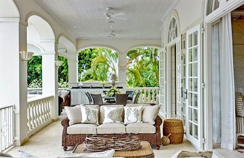 Barbados Luxury Elegant Properties Realty - Al Fresco Lounging Area