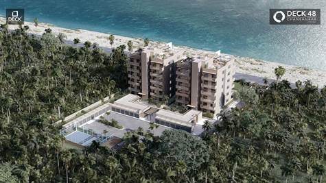 Amazing apartment ocean front view for sale in Cozumel 