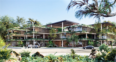 SPACIOUS EXCLUSIVE condo for sale in TULUM RESIDENCE