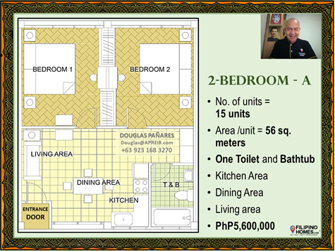 10. Two-Bedroom A - Layout