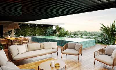 515 m2 penthouse with private pool, cenote, pool, pre-construction-sale Playacar, Suite DPC280-8, Playa del Carmen, Quintana Roo