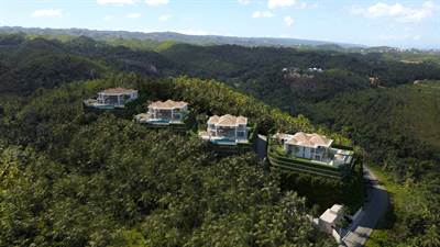 Ocean-View Hilltop Villa of Splendor in Las Terrenas