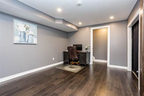 Fully Finished Basement also features Plenty of Storage Space!