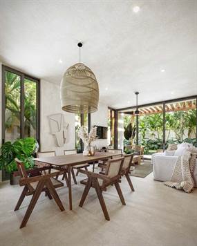 Splendid Three-story townhomes for sale in Tulum