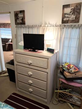 Bedroom Dresser and TV