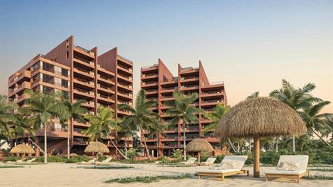 Beachfront Penthouse for Sale in San Crisanto, Yucatan