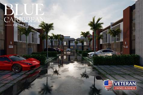 PUNTA CANA REAL ESTATE TOWNHOUSES FOR SAL