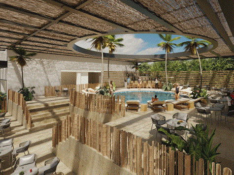 pool - residential lot for sale in Tulum