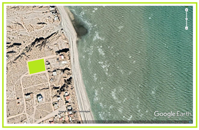 Titled and gated Lot with RV and all utilities just 270 feet from Sea of Cortez for under $54,000