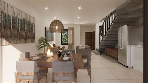 Luxury 3BR Townhomes for Sale in Tulum's Tumben Kah