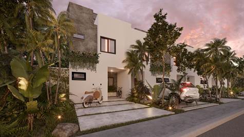 Dazzling 3 BR Townhome Available for Sale in Tulum
