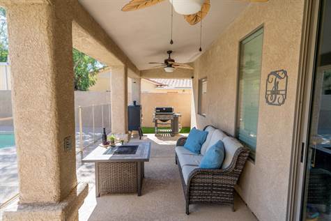 Shady Covered Patio